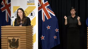 Prime Minister Jacinda Adern announces Alert Level 3 for Auckland, Level 2 for the rest of the country.