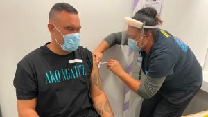 Aaron Te Moananui vaccination - Ministry of Health – Manatū Hauora