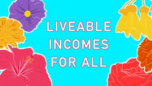 Auckland Action Against Poverty - Liveable Incomes Banner