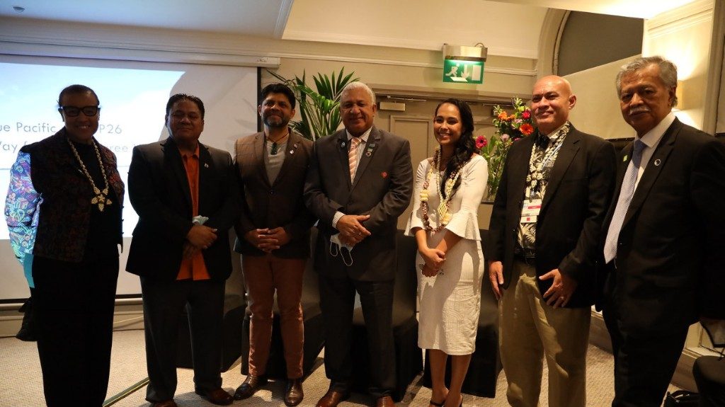 Photo of COP26 Blue Pacific Leaders 